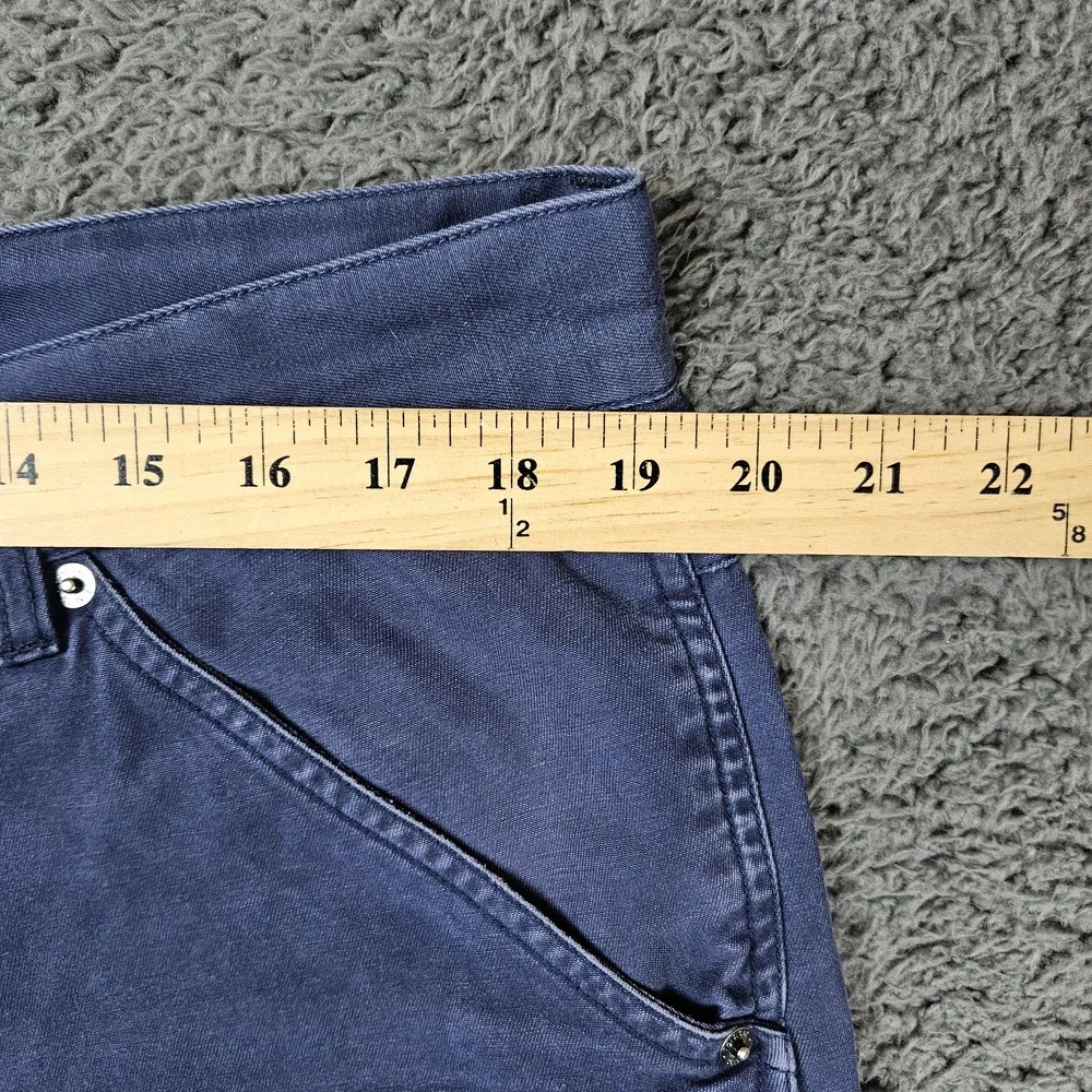 Phys.Sci Shorts Men 38 Blue Carpenter Relaxed Fit Loose Baggy Skater Vintage Y2K